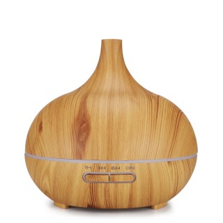 Aroma Diffuser Zen - Ultrasonisch - Licht hout - 400 ml luchtbevochtiger